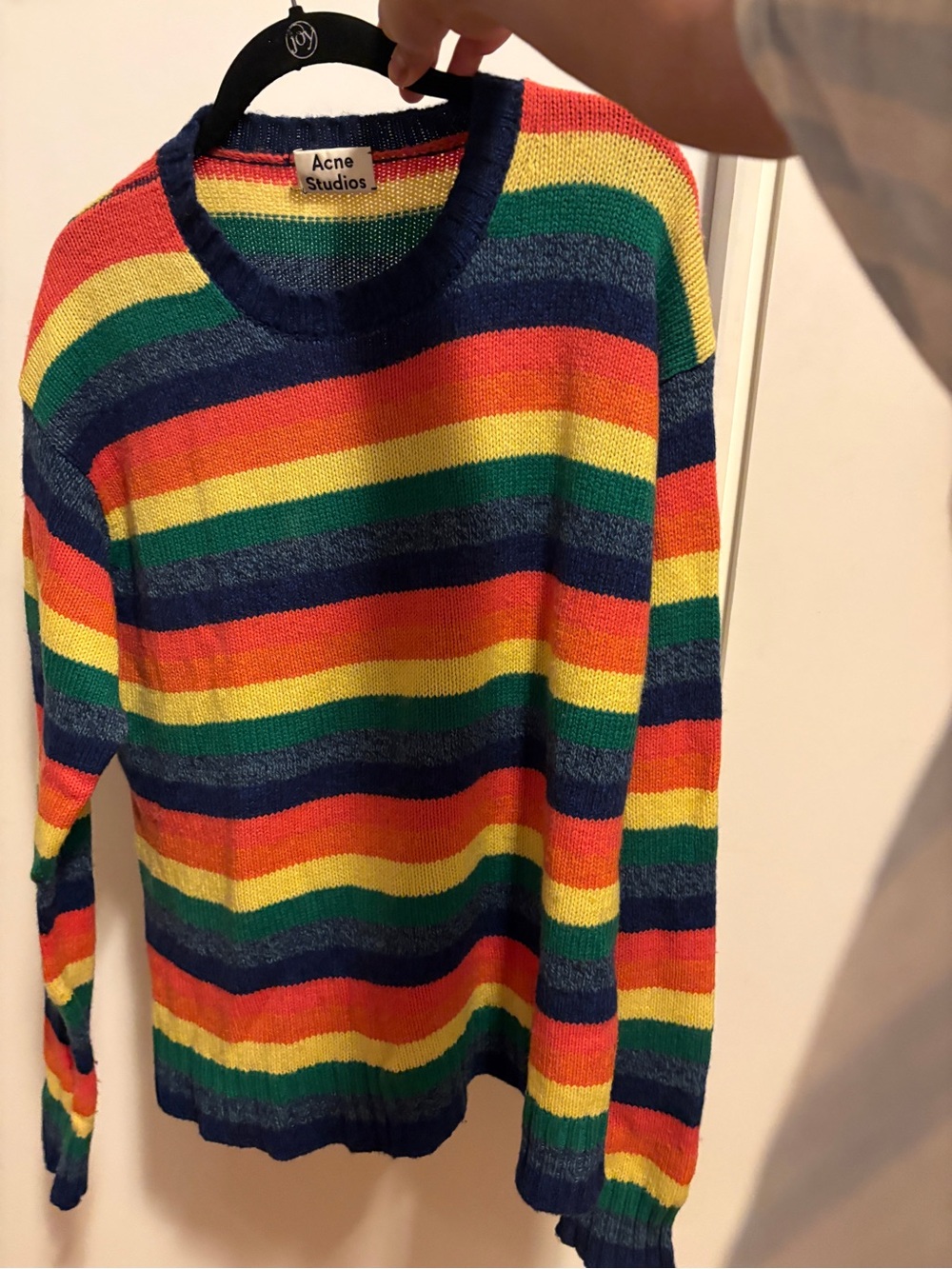 Acne Studios Samara 2018 Rainbow Sweater Knit Sweater